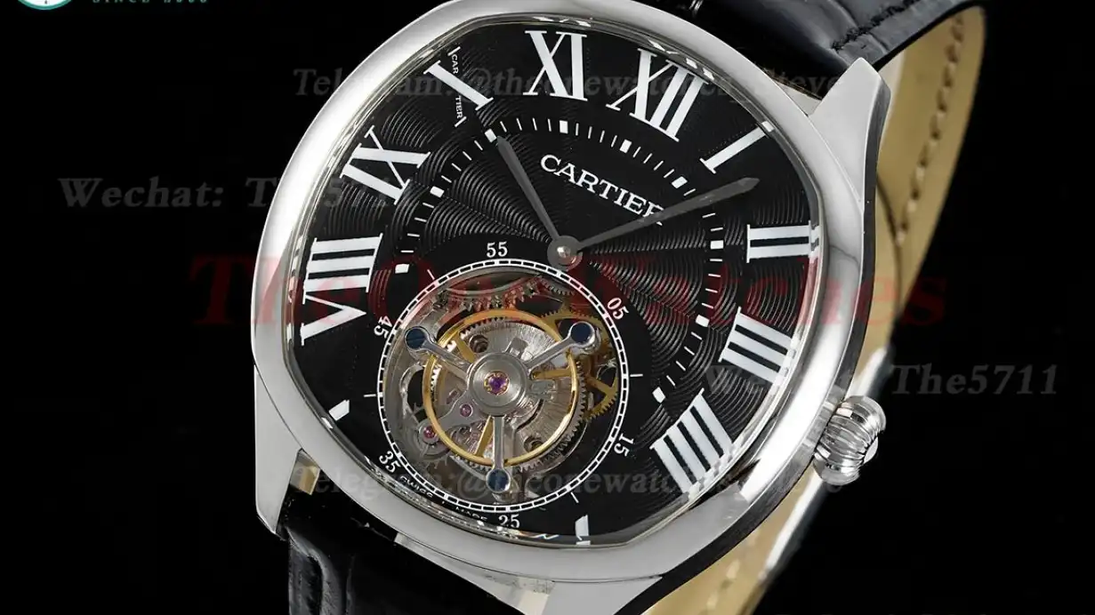 Drive De Cartier 40mm SS LE Black Dial RMSF Tourb