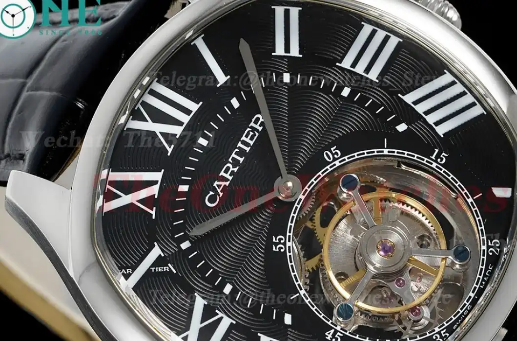 Drive De Cartier 40mm SS LE Black Dial RMSF Tourb