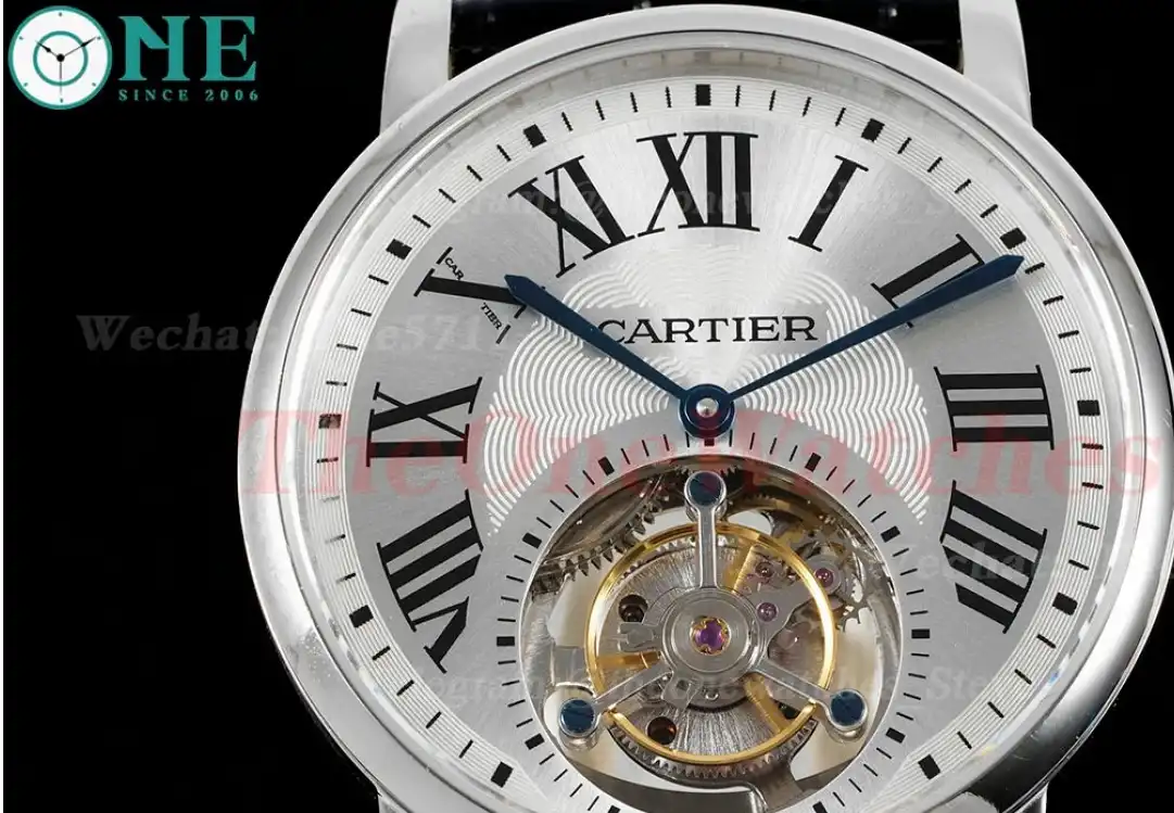 Rotonde De Cartier 42mm SS LE White Dial RMSF Tourb