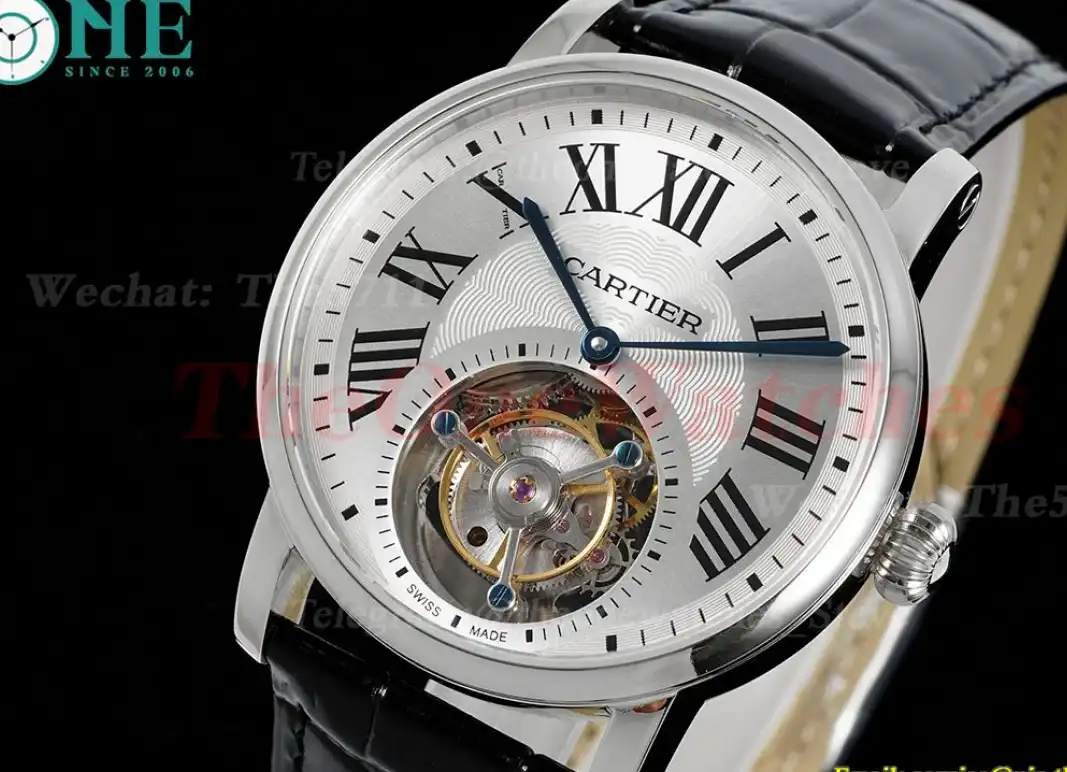 Rotonde De Cartier 42mm SS LE White Dial RMSF Tourb