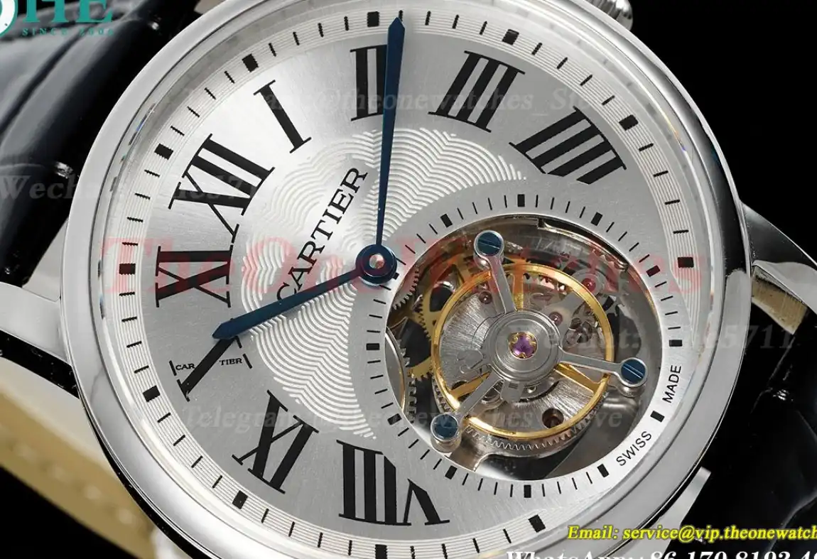 Rotonde De Cartier 42mm SS LE White Dial RMSF Tourb