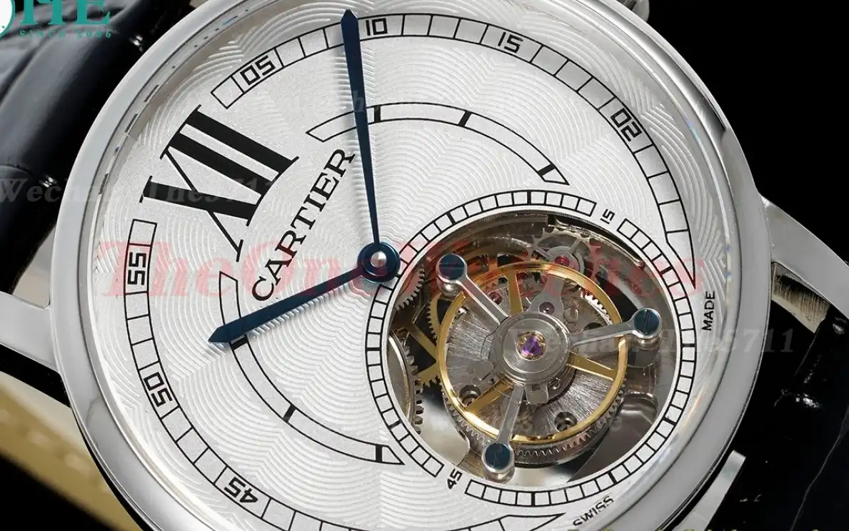 Rotonde De Cartier 42mm SS LE White Textured Dial RMSF Tourb