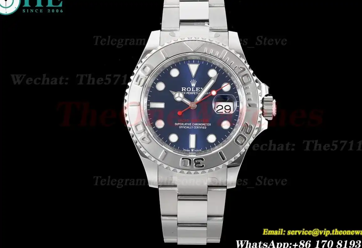 Yacht-Master 126622 40mm SS SS Blue Dot C+S VR3235