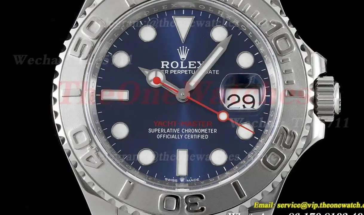 Yacht-Master 126622 40mm SS SS Blue Dot C+S VR3235