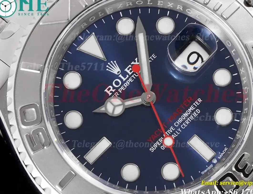 Yacht-Master 126622 40mm SS SS Blue Dot C+S VR3235