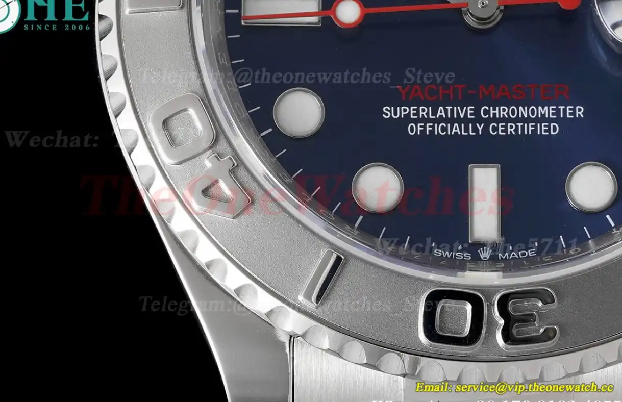 Yacht-Master 126622 40mm SS SS Blue Dot C+S VR3235