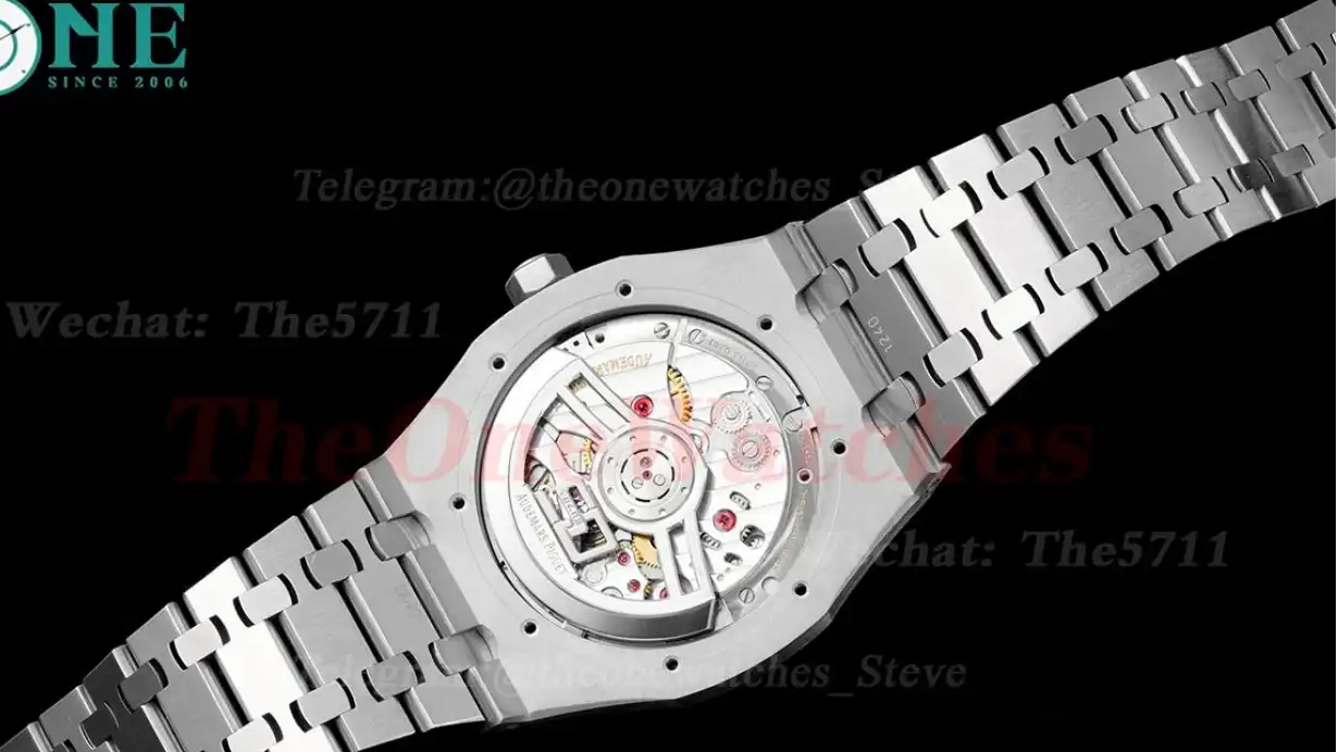 Royal Oak 15510 41mm SS SS Grey Stk BF A4302