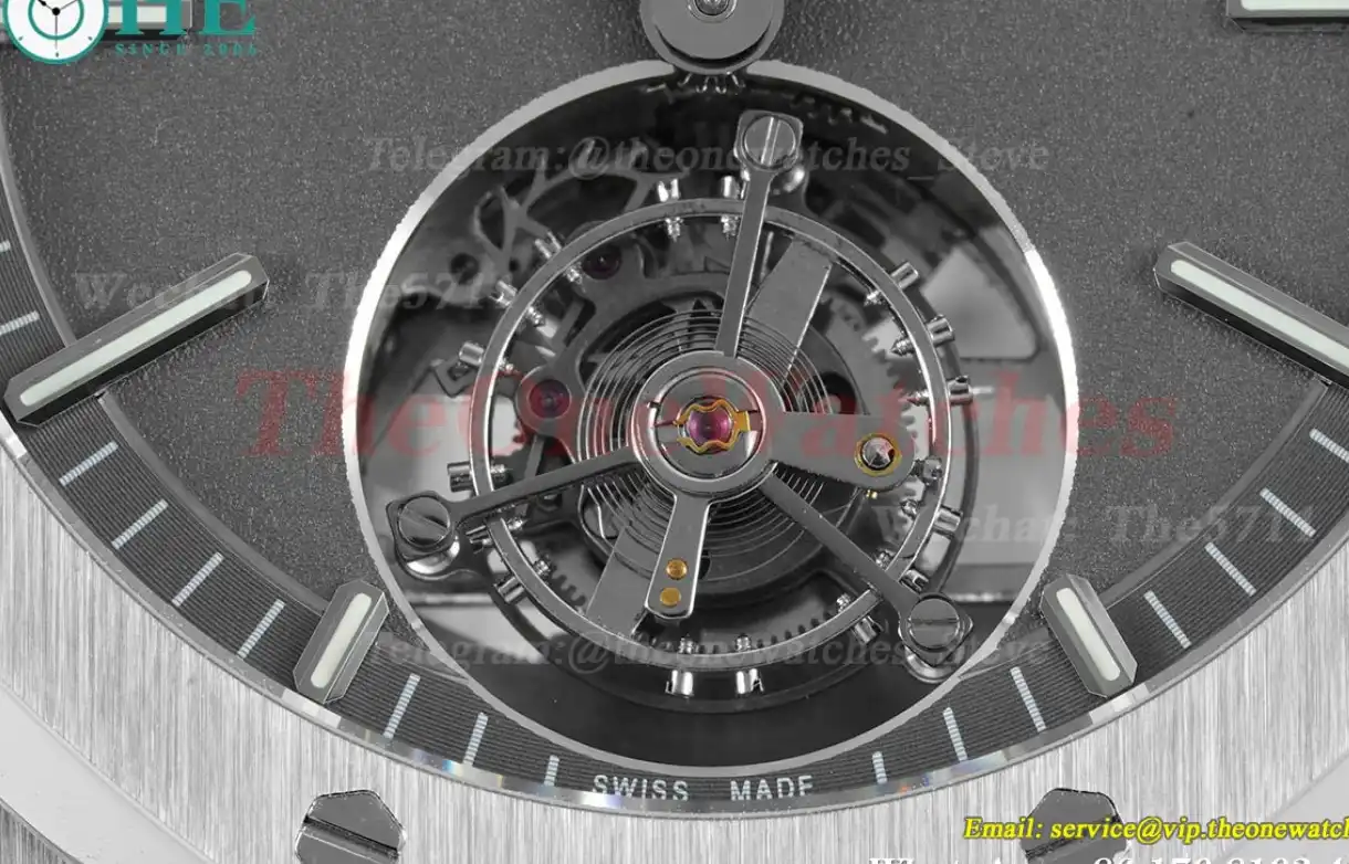 Royal Oak Tourbillon 41mm SS SS Grey Stk R8F V2 Flying Tourb