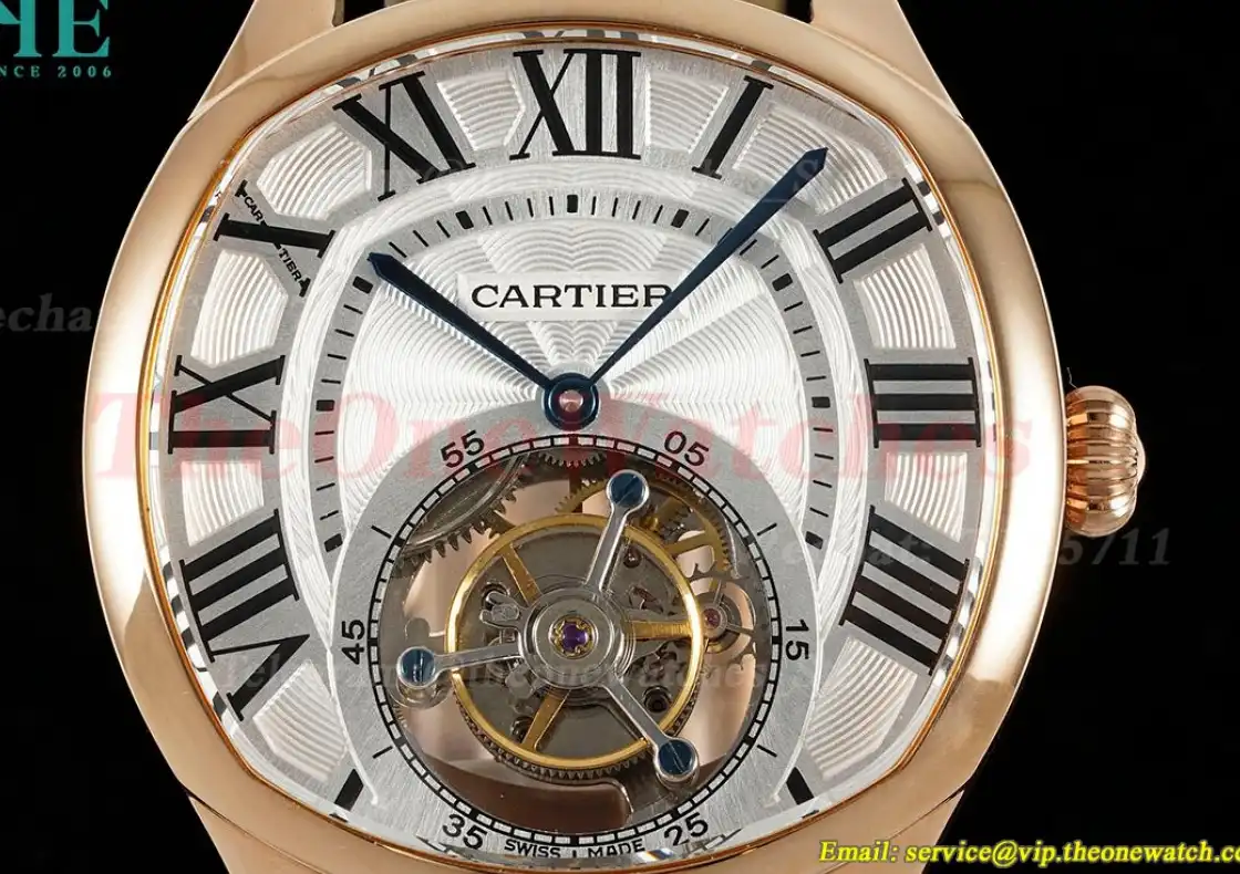 Drive De Cartier 40mm RG LE White Dial RMSF Tourb