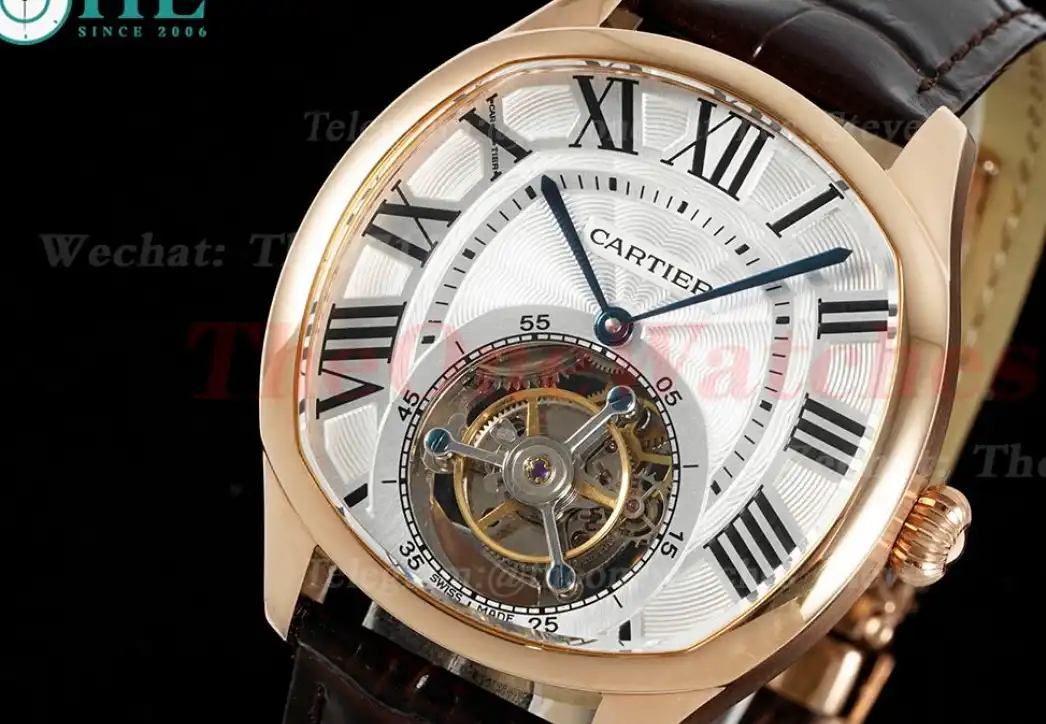 Drive De Cartier 40mm RG LE White Dial RMSF Tourb