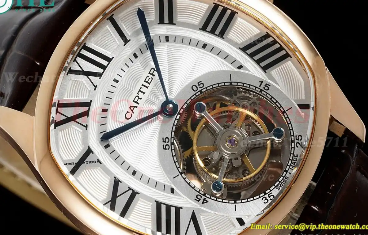 Drive De Cartier 40mm RG LE White Dial RMSF Tourb