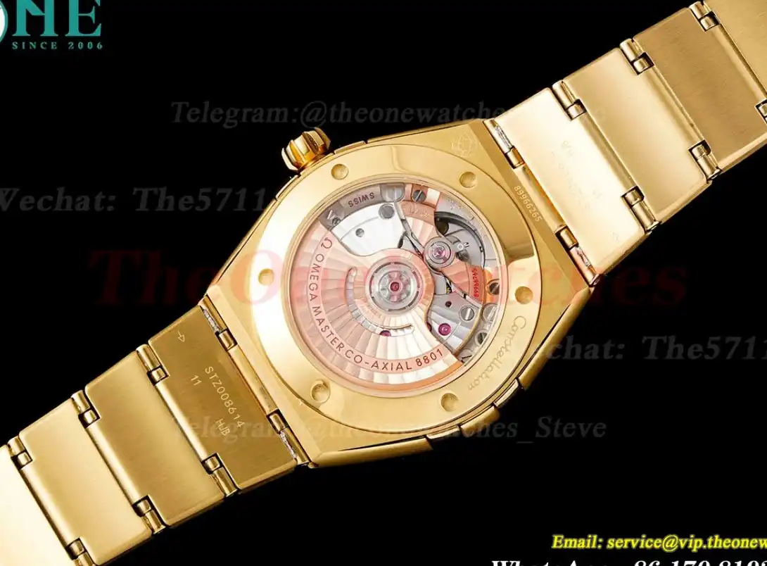 Constellation 39mm YG YG White Dia ASWF A8801