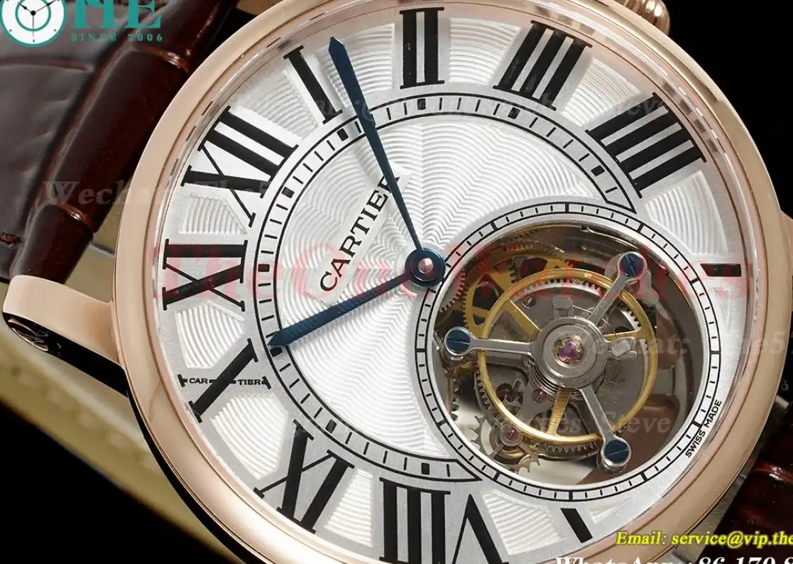 Rotonde De Cartier 42mm RG LE White Dial RMSF Tourb