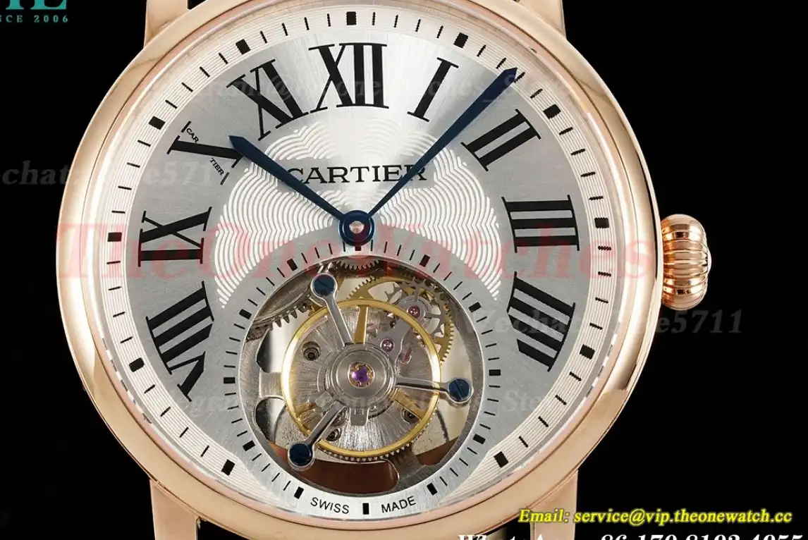 Rotonde De Cartier 42mm RG LE Grey Dial RMSF Tourb