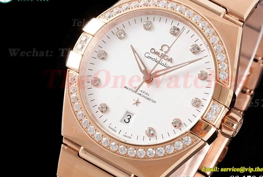 Constellation 39mm RG RG White Dia ASWF A8801