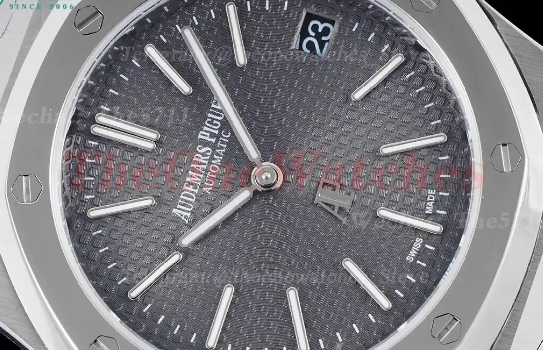 Royal Oak 39mm 15202 Grey Textured Dial SS SS BF A2121