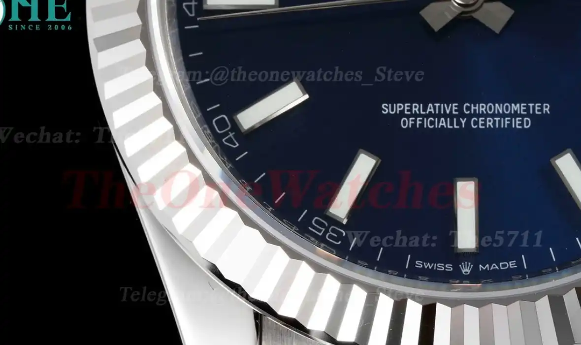 Datejust 126334 41mm Oyster Flt 904L SS SS Blue Stk VSF VS3235