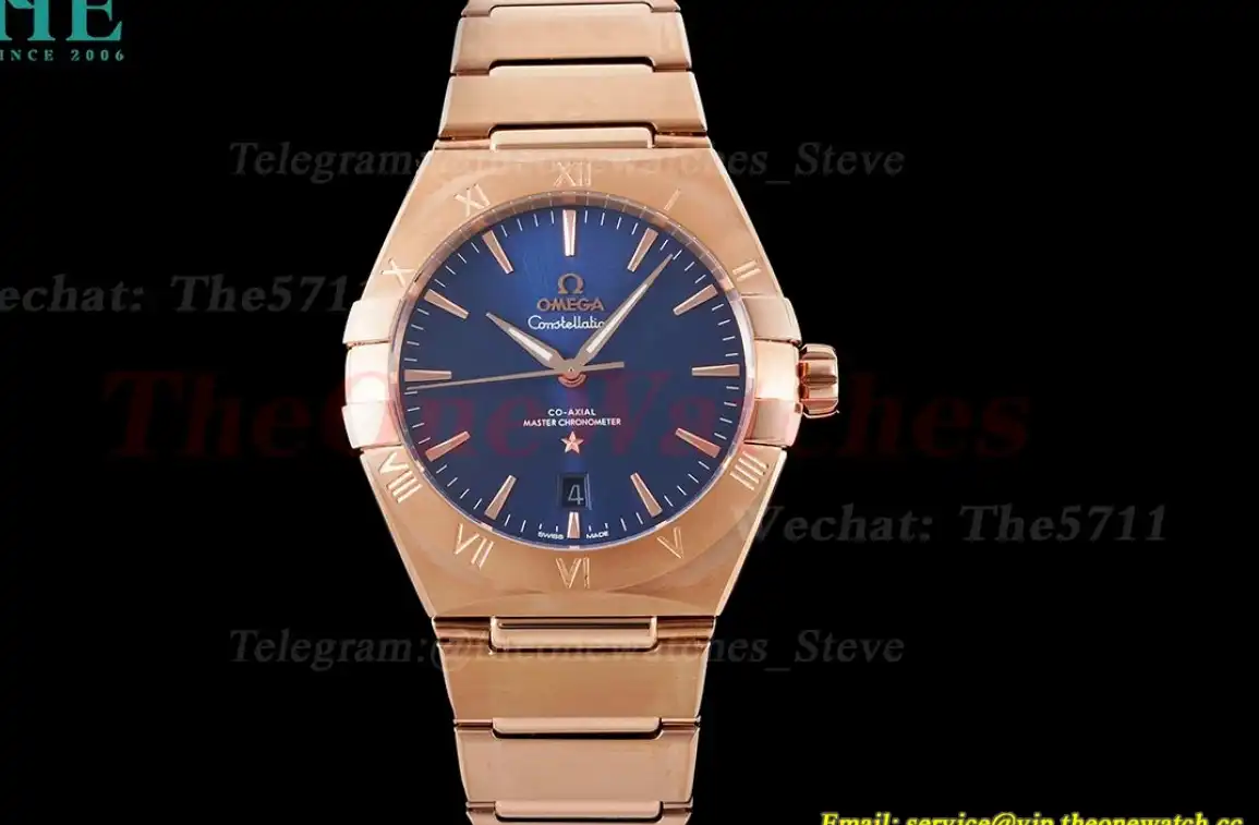 Constellation 39mm RG RG Blue Stk ASWF A8801