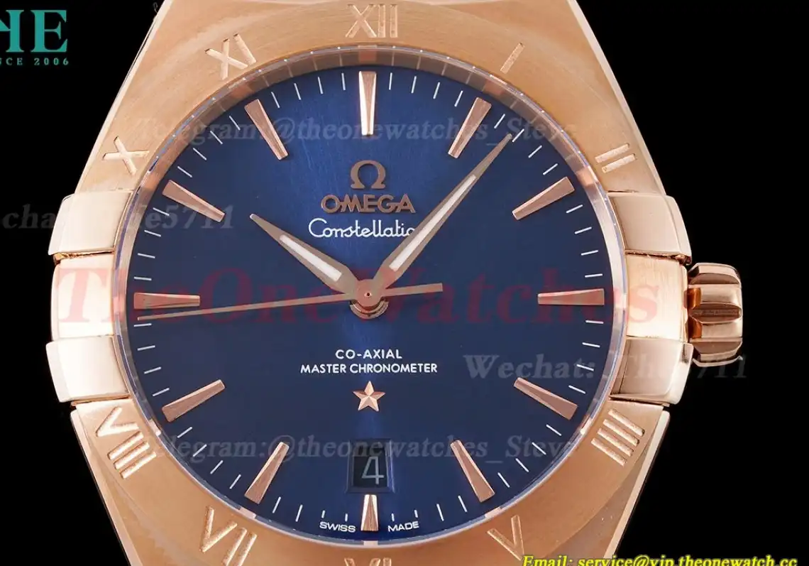 Constellation 39mm RG RG Blue Stk ASWF A8801