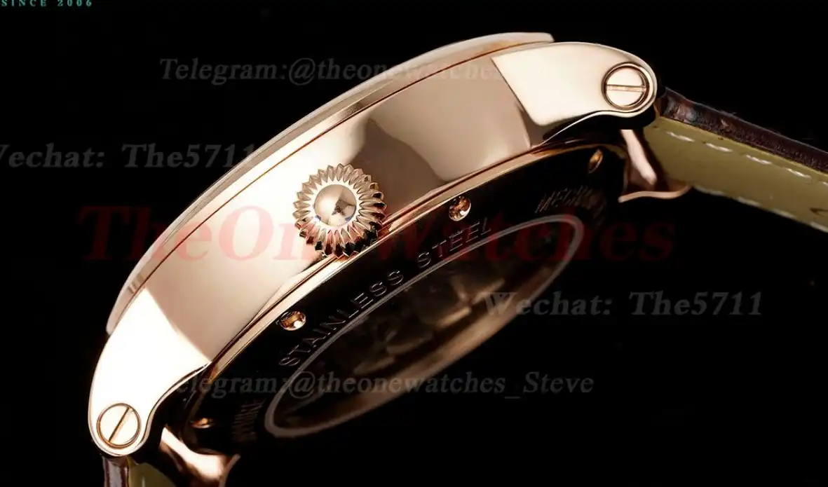 Rotonde De Cartier 42mm RG LE White Textured Dial RMSF Tourb