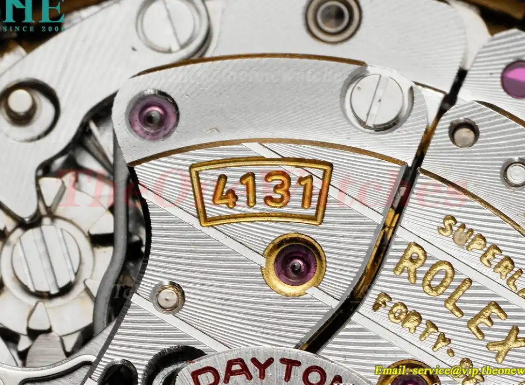 Daytona 126518 40mm YG RU White Dial QF SH4131 Super Clone