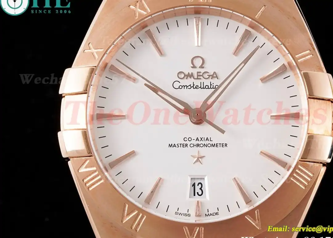 Constellation 39mm RG RG White Stk ASWF A8801