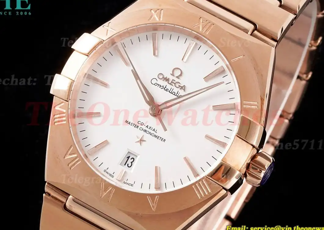 Constellation 39mm RG RG White Stk ASWF A8801