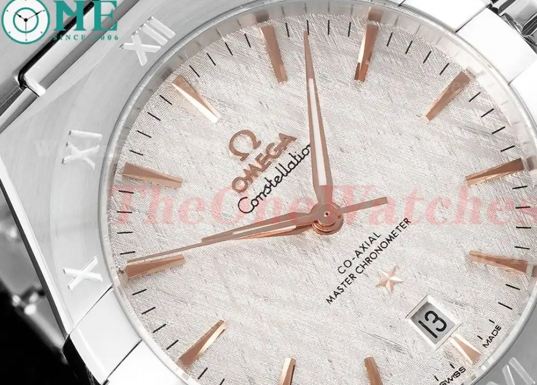 Constellation 39mm SS SS White Textured Dial ASWF A8800