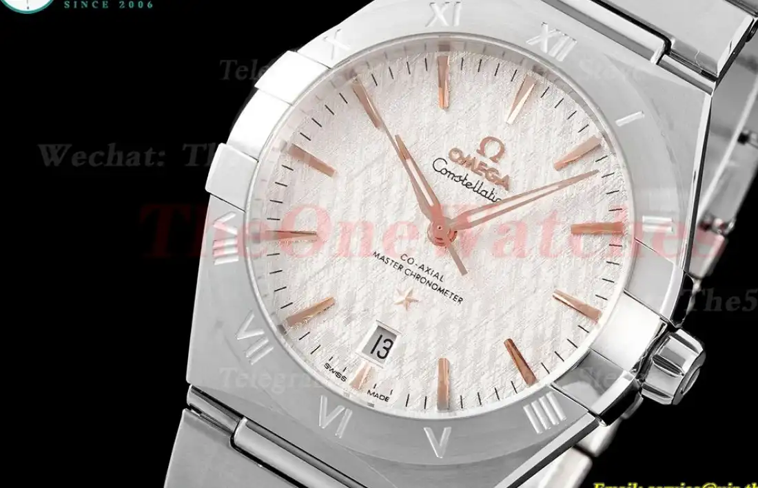 Constellation 39mm SS SS White Textured Dial ASWF A8800