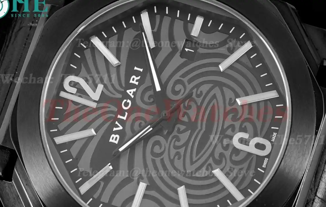 OCTO Solotempo 41mm DLC LE Black Textured dial BVF V3 A191