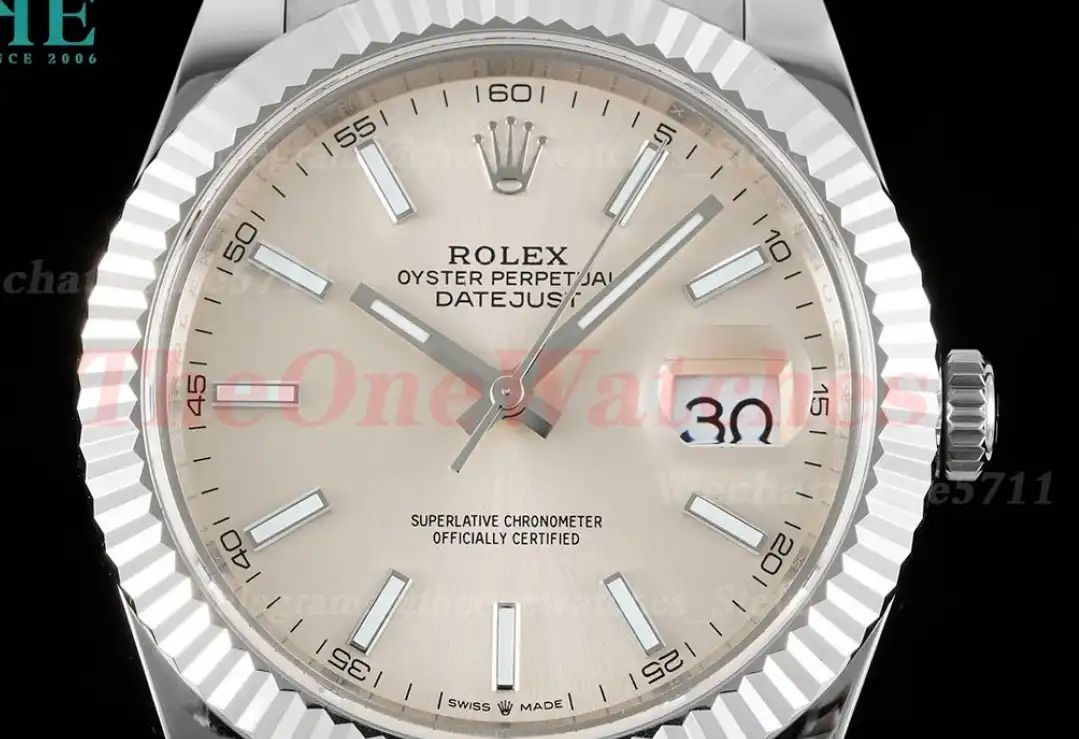 Datejust 126334 41mm Oyster 904L Champagne SS SS GMF VR3235