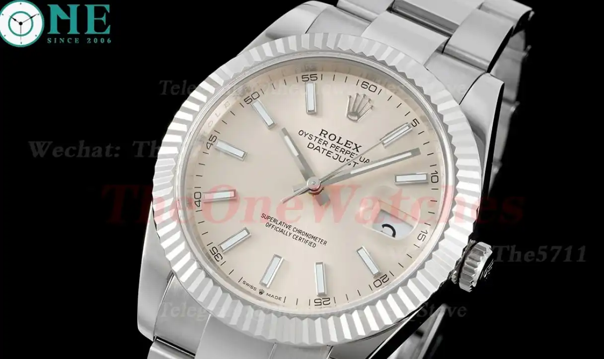 Datejust 126334 41mm Oyster 904L Champagne SS SS GMF VR3235