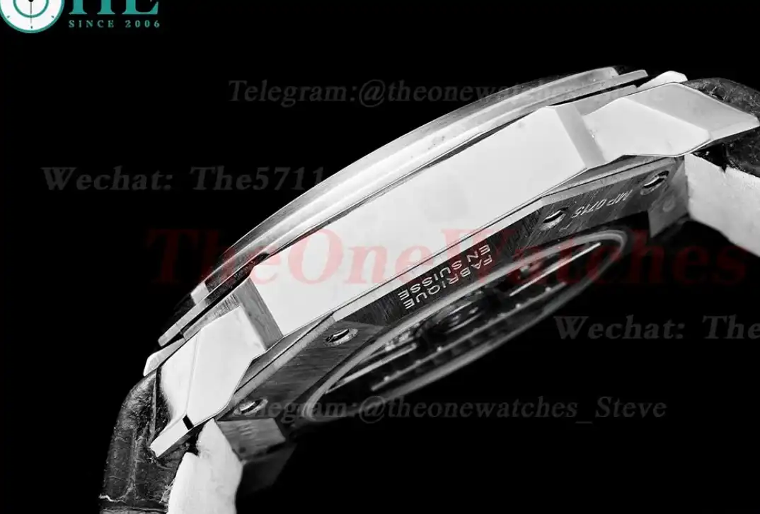 OCTO Solotempo 41mm SS LE White dial On Black Strap BVF V3 A191