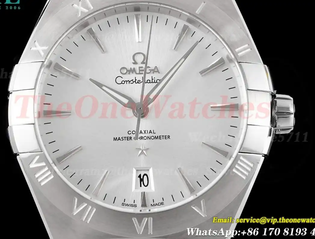 Constellation 39mm SS SS Silver Dial ASWF A8800