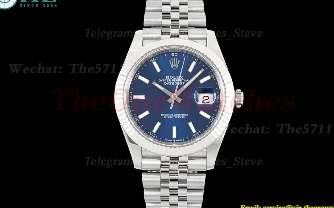 Datejust 126334 41mm Jub Flt 904L SS SS Blue Stk VSF VS3235