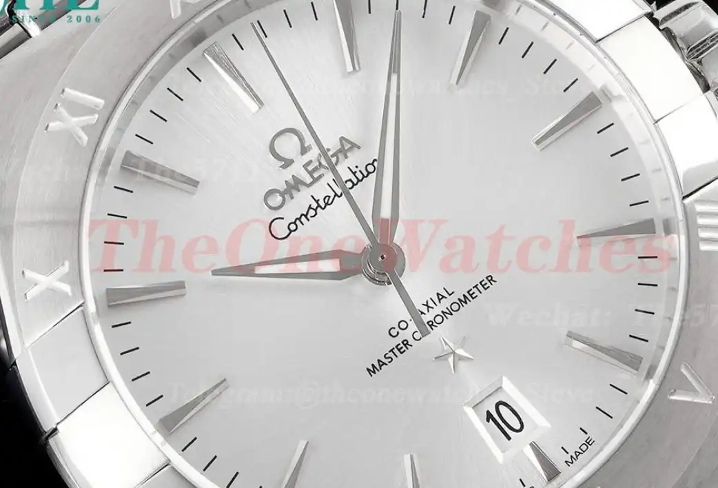 Constellation 39mm SS SS Silver Dial ASWF A8800