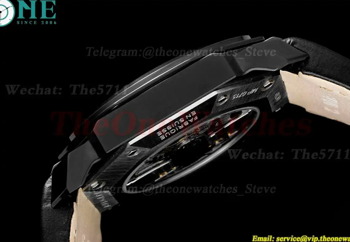 OCTO Solotempo 41mm DLC LE Black dial On Black Strap BVF V3 A191