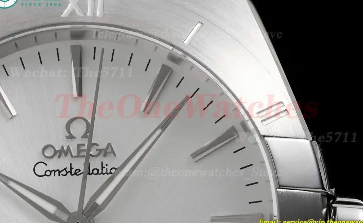 Constellation 39mm SS SS Silver Dial ASWF A8800