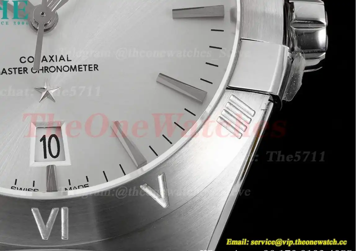 Constellation 39mm SS SS Silver Dial ASWF A8800