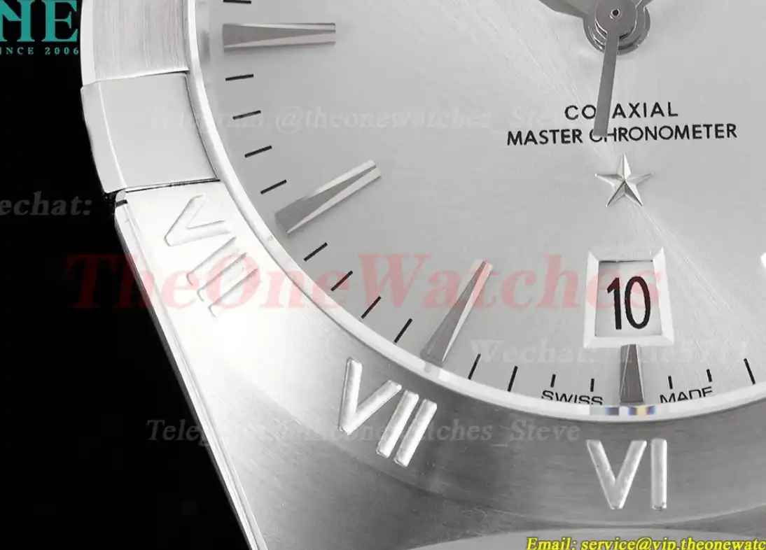 Constellation 39mm SS SS Silver Dial ASWF A8800