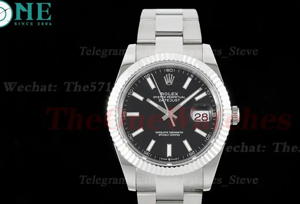 Datejust 126334 41mm Oyster Black SS SS GMF VR3235