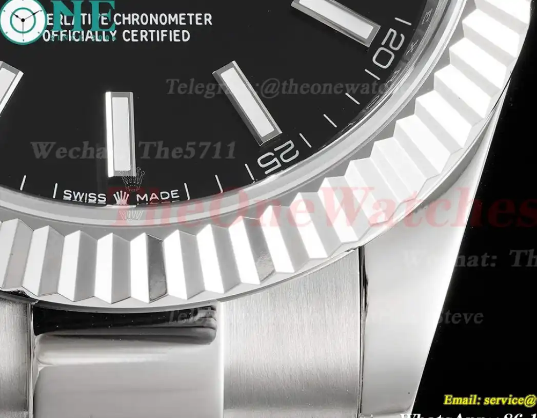 Datejust 126334 41mm Oyster Black SS SS GMF VR3235