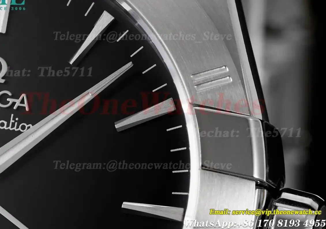 Constellation 39mm SS SS Black Dial ASWF A8800