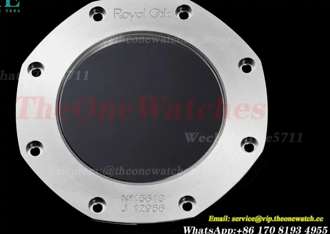 Royal Oak 15400 41mm White Textured Dial SS RG BF A3120