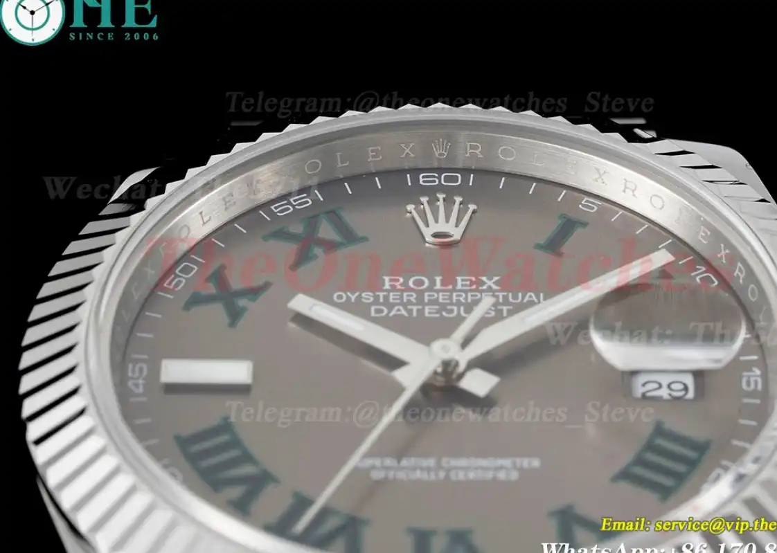 Datejust 126334 41mm Jub Grey Rmn SS SS GMF VR3235