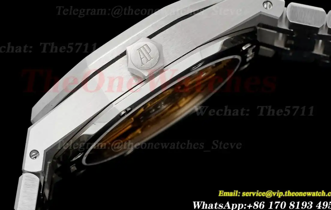 Royal Oak 41mm 15500 SS SS Black Stk ZF V3 A4302 Super Clone