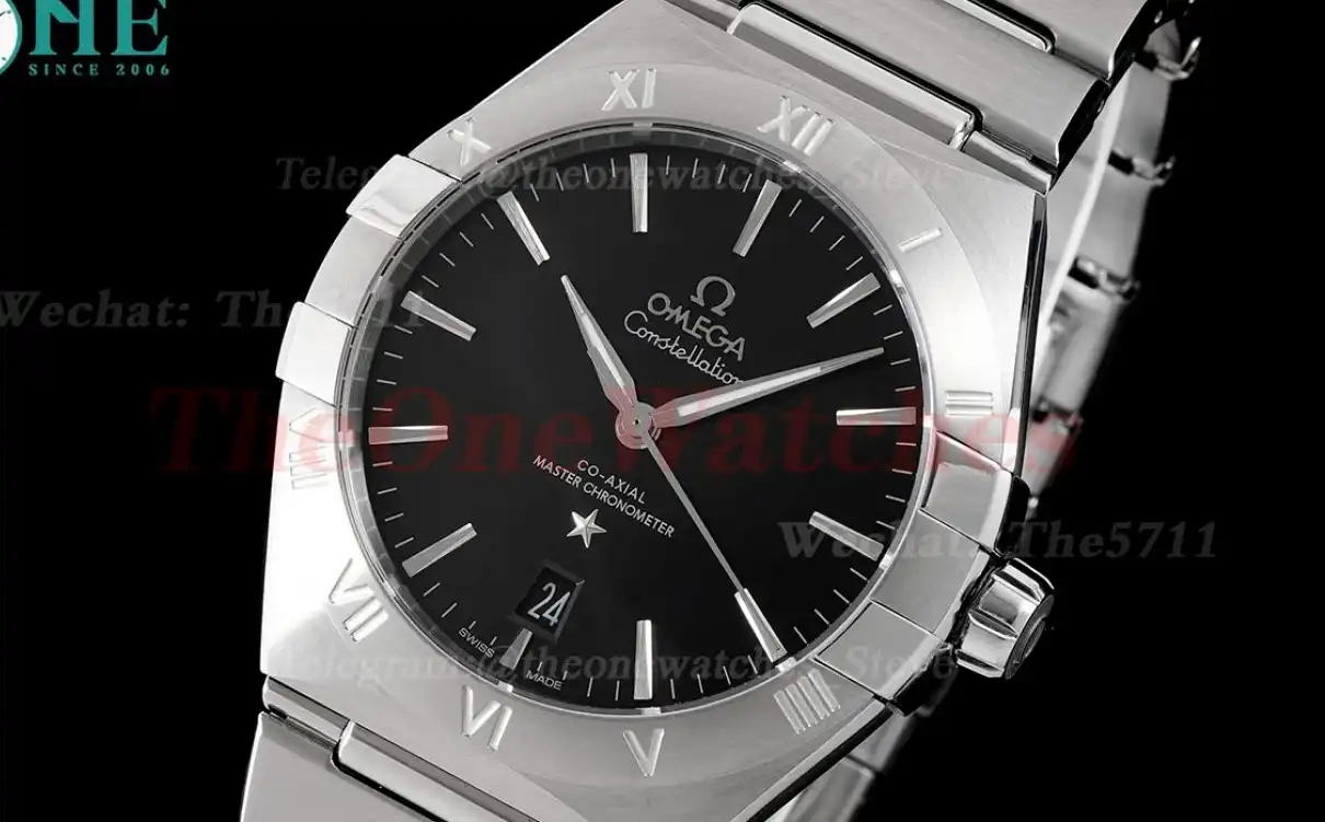 Constellation 39mm SS SS Black Dial ASWF A8800