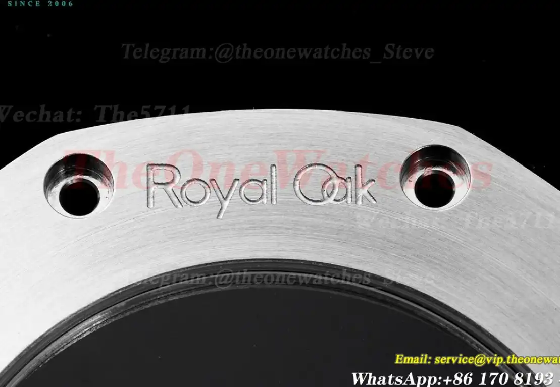 Royal Oak 15400 41mm White Textured Dial SS RG BF A3120