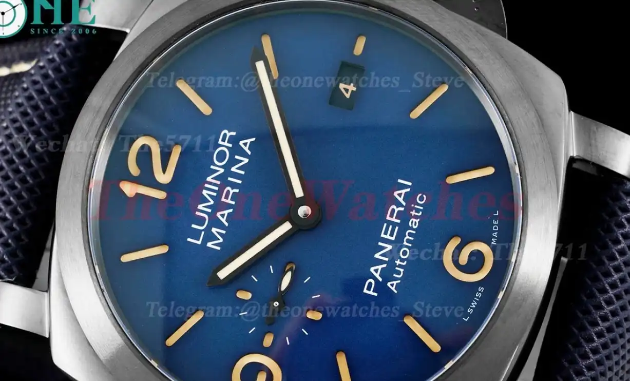 Luminor Marina PAM1021 44mm DLC LE Blue Dial TTF P9010