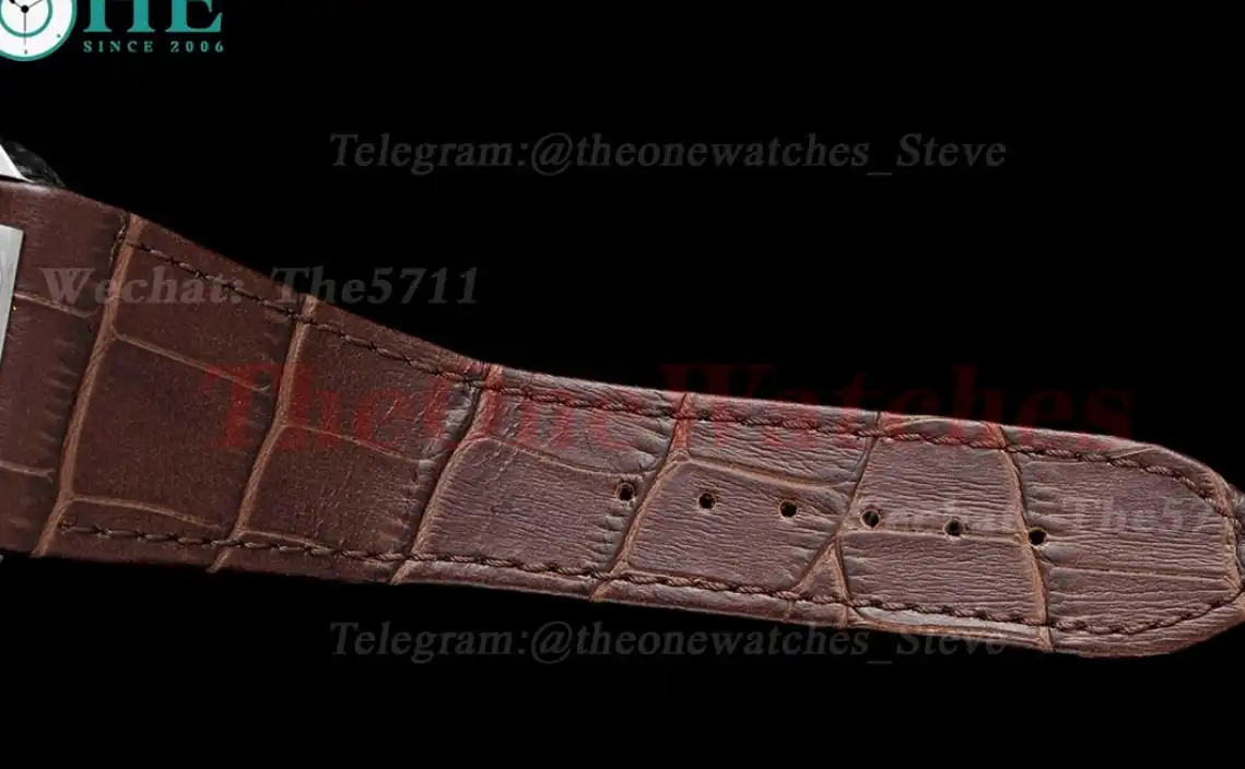 OCTO Solotempo 41mm SS LE White dial On Brown Strap BVF V3 A191